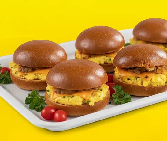 Eggs Ok catering spread